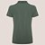 Camisa Polo Dudalina Decote V Ve27 Verde Feminino - Imagem 4