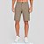 Bermuda Dudalina Right Chino Ve27 Bege Masculino - Imagem 1