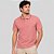 Camisa Polo Individual Comfort Basic Ve27 Rosa Masculino - Imagem 1