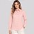 Camisa Dudalina Slim Estrelas Ve27 Rosa Feminino - Imagem 1