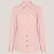 Camisa Dudalina Slim Estrelas Ve27 Rosa Feminino - Imagem 3