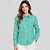 Camisa Dudalina New Slim Rafaela Ve27 Verde Feminino - Imagem 1
