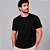 Camiseta Dudalina Cotton Flex Ve27 Preto Masculino - Imagem 1