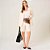 Regata Dudalina Tricot Ve27 Off White Feminino - Imagem 6