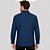 Camisa Dudalina Milano Maquinetada Ve27 Azul Masculino - Imagem 2