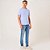 Camiseta Dudalina Essentials Ve27 Azul Claro Masculino - Imagem 4