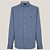 Camisa Dudalina Slim Ve27 Azul Masculino - Imagem 3