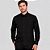 Camisa Dudalina Slim Tricoline Ve27 Preto Masculino - Imagem 1