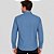 Camisa Dudalina Slim Tricoline Ve27 Azul Masculino - Imagem 2