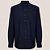 Camisa Dudalina Comfort Tricoline Ve27 Marinho Masculino - Imagem 3
