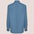 Camisa Dudalina Comfort Tricoline Lisa Ve27 Azul Masculino - Imagem 4