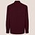 Camisa Dudalina Slim Tricoline Ve27 Bordô Masculino - Imagem 4