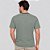 Camiseta Dudalina Jacquard Ve27 Verde Masculino - Imagem 2