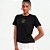 Camiseta Colcci Comfort Ve27 Preto Feminino - Imagem 1