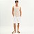 Bermuda Sarja Colcci Reta Ve27 Off White Masculino - Imagem 3
