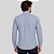 Camisa Dudalina Comfort Listrada Ve27 Azul Masculino - Imagem 2
