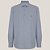Camisa Dudalina Comfort Listrada Ve27 Azul Masculino - Imagem 3