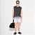 Regata John John Stone Ve27 Preto Masculino - Imagem 5