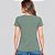Blusa Dudalina Decote V Ve27 Verde Feminino - Imagem 2