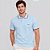 Camisa Polo Colcci 3 Lines Ve27 Azul Masculino - Imagem 1