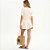 Blusa Colcci Basic Ve27 Bege Feminino - Imagem 3