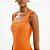 Vestido Canelado Colcci Midi Ve27 Laranja Feminino - Imagem 5