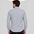 Camisa Dudalina Slim Listras Bicolor Ve27 Cinza Masculino - Imagem 2