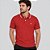 Camisa Polo Colcci Iconic Listras Ve27 Vermelho Masculino - Imagem 1