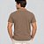 Camisa Polo Colcci Iconic Listras Ve27 Marrom Masculino - Imagem 2