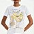 Camiseta Colcci Feet Ve27 Off White Feminino - Imagem 3