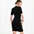 Vestido Canelado Colcci Curto Ve27 Preto Feminino - Imagem 2