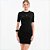Vestido Canelado Colcci Curto Ve27 Preto Feminino - Imagem 1
