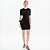 Vestido Canelado Colcci Curto Ve27 Preto Feminino - Imagem 4