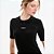 Vestido Canelado Colcci Curto Ve27 Preto Feminino - Imagem 3
