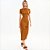 Vestido Colcci Midi Ve27 Marrom Feminino - Imagem 1
