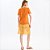 Camiseta Colcci Lovers Ve27 Laranja Feminino - Imagem 4