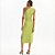 Vestido Colcci Rope Midi Ve27 Verde Feminino - Imagem 2