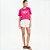 Camiseta Colcci Paradise Ve27 Rosa Feminino - Imagem 4