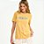 Camiseta Colcci Authentic Ve27 Amarelo Feminino - Imagem 1