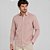 Camisa Dudalina Comfort Flame Ve27 Vermelho Masculino - Imagem 1