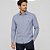 Camisa Dudalina Comfort Flame Ve27 Azul Masculino - Imagem 1