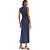 Vestido Colcci Super Midi Ve27 Marinho Feminino - Imagem 2