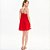 Vestido Linho Colcci Curto Ve27 Vermelho Feminino - Imagem 4