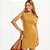 Vestido Canelado Colcci Curto Ve27a Amarelo Feminino - Imagem 1