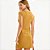 Vestido Canelado Colcci Curto Ve27a Amarelo Feminino - Imagem 2