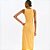 Vestido Colcci Midi Ve27 Amarelo Feminino - Imagem 4