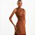 Vestido Colcci Midi Ve27a Marrom Feminino - Imagem 3