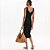 Vestido Canelado Colcci Midi Ve27a Preto Feminino - Imagem 2