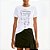 Camiseta Colcci Verão Ve27 Off White Feminino - Imagem 3