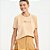 Camiseta Colcci Sun Ve27 Bege Feminino - Imagem 1